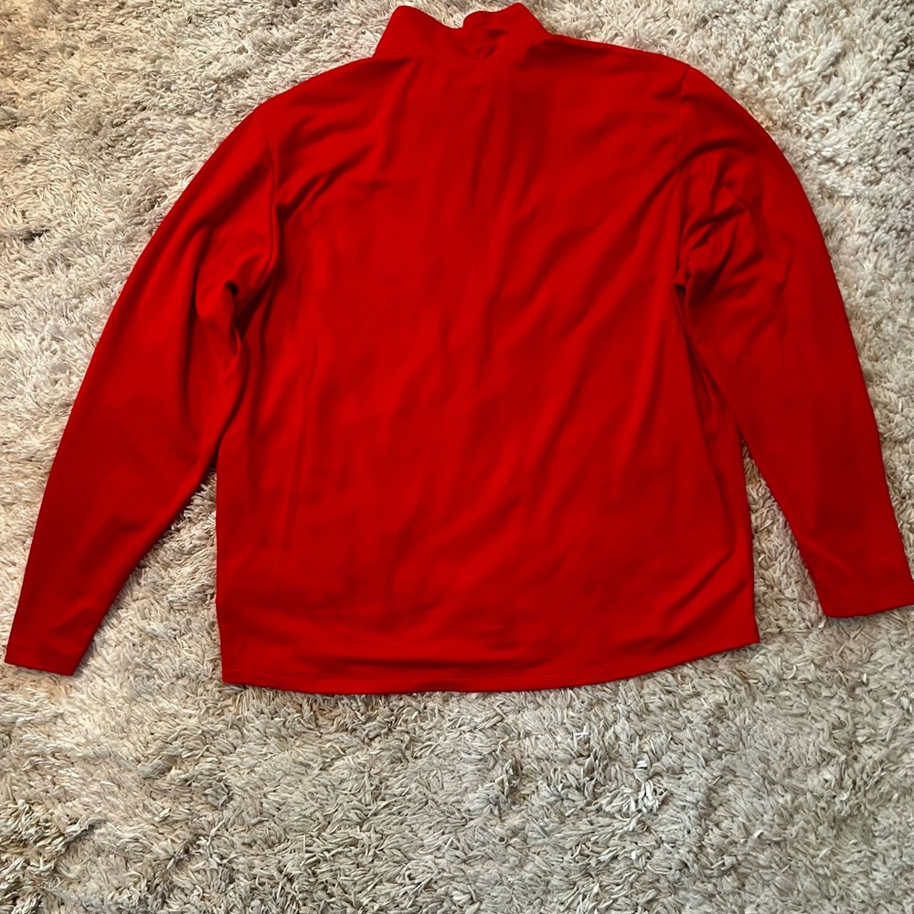 Nike Cincinnati Reds Dri-FIT Red Pullover - Picture 4 of 4